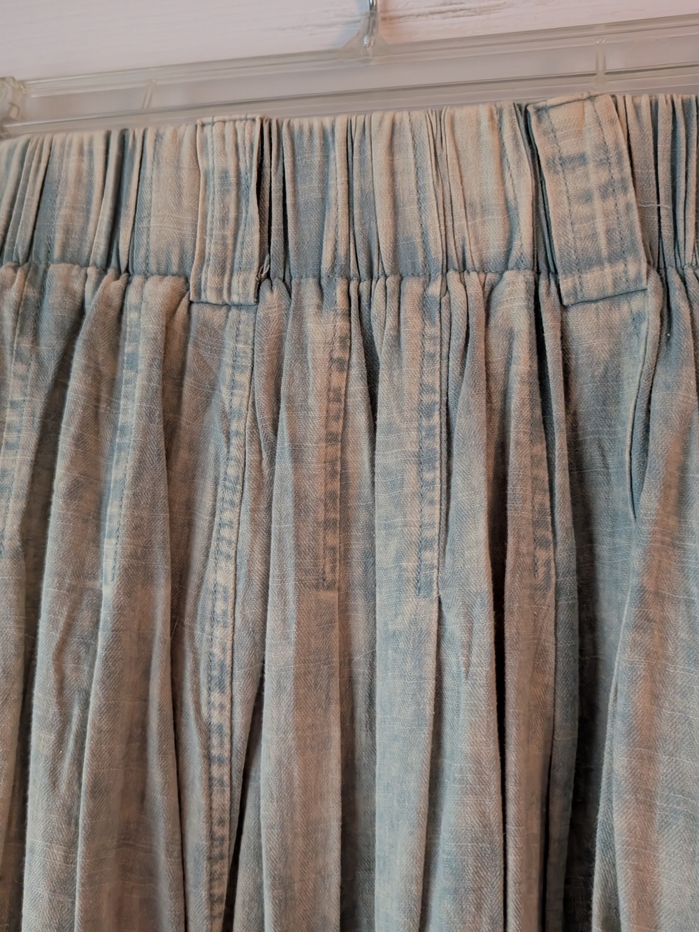 Oli & Hali Light Gray Pleated Maxi Skirt - Picture 8 of 13